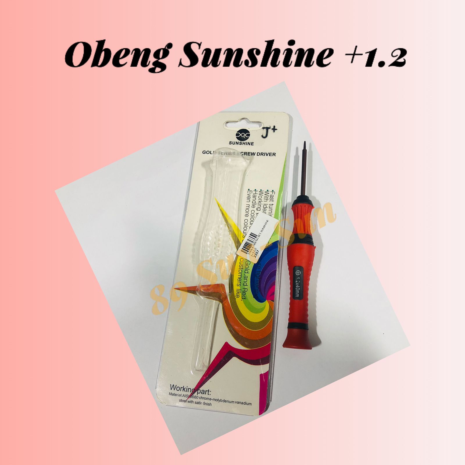 Vef Tools Obeng Sunshine